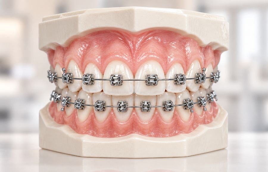 Brackets metálicos en Pfaff Barcelona, Sarrià